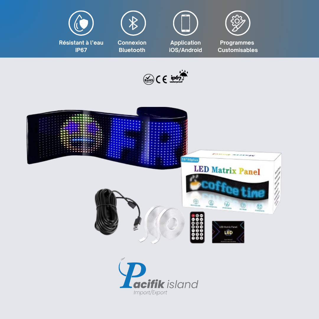 Écran LED Flex (iOS & Android)