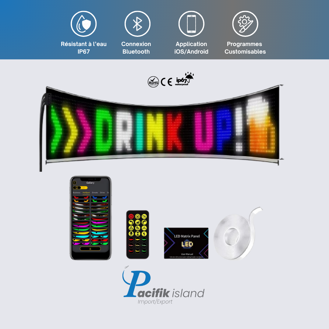 Écran LED Flex (iOS & Android)